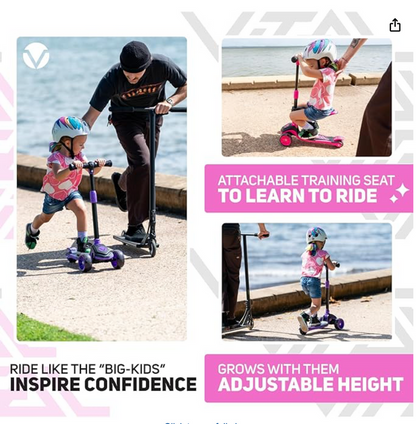 VITAL TYKE SCOOTER- PINK - SPECIAL OFFER
