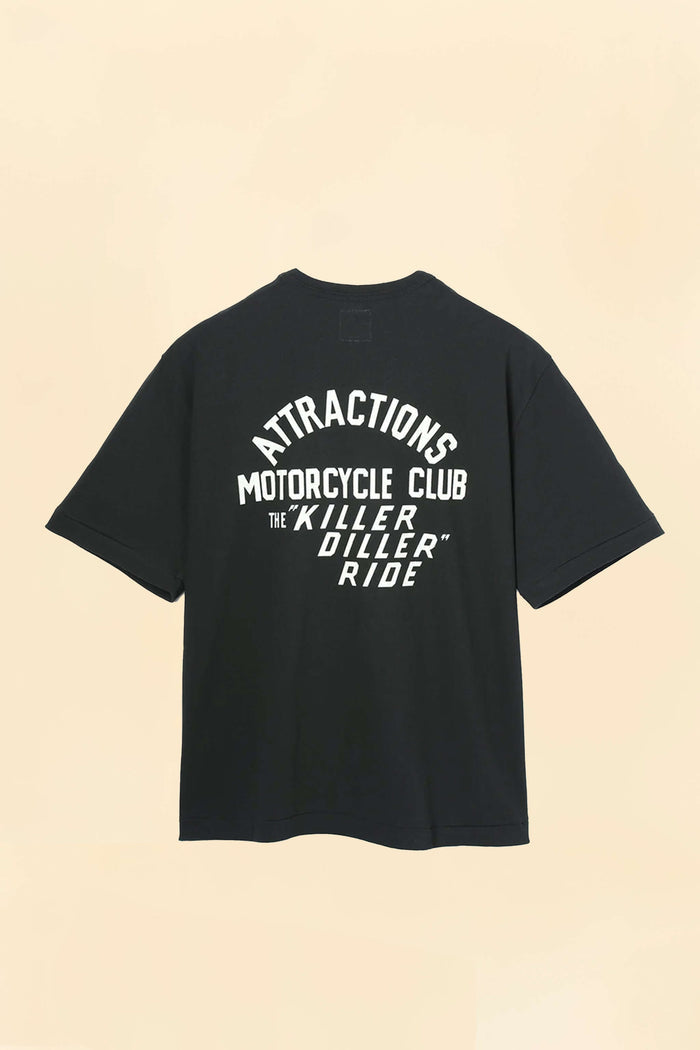 Wearmasters Flying Wheel T-Shirt - Black