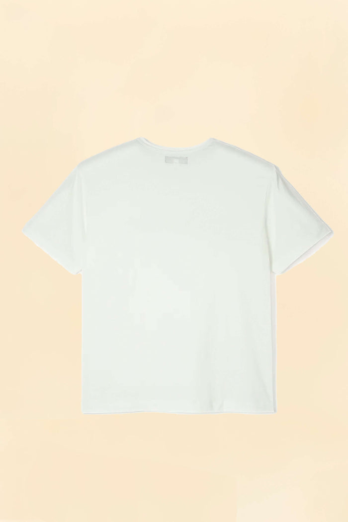 Wearmasters Lot.791 ATTRACTIONS Logo Tee -White