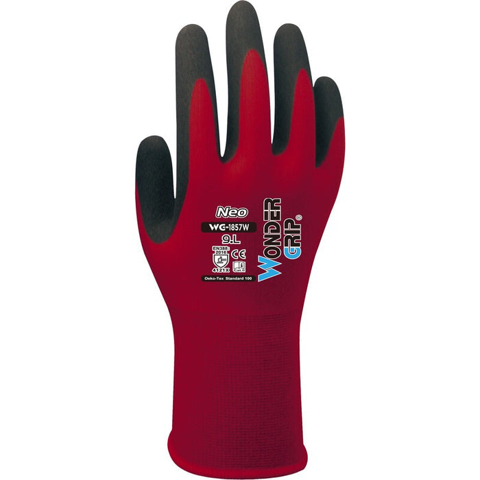 WG-1857W NEO Nitrile Palm Coated 18 Gauge Safety