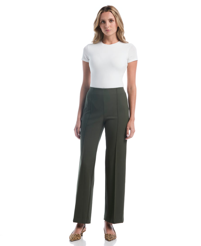 Wide Leg Pull-On Pant (Duffel Bag)