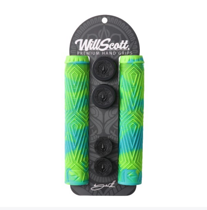 WILL SCOTT SIGNATURE GRIPS- GREEN/TEAL