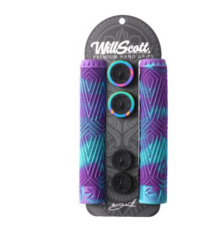 WILL SCOTT SIGNATURE GRIPS- PURPLE/TEAL